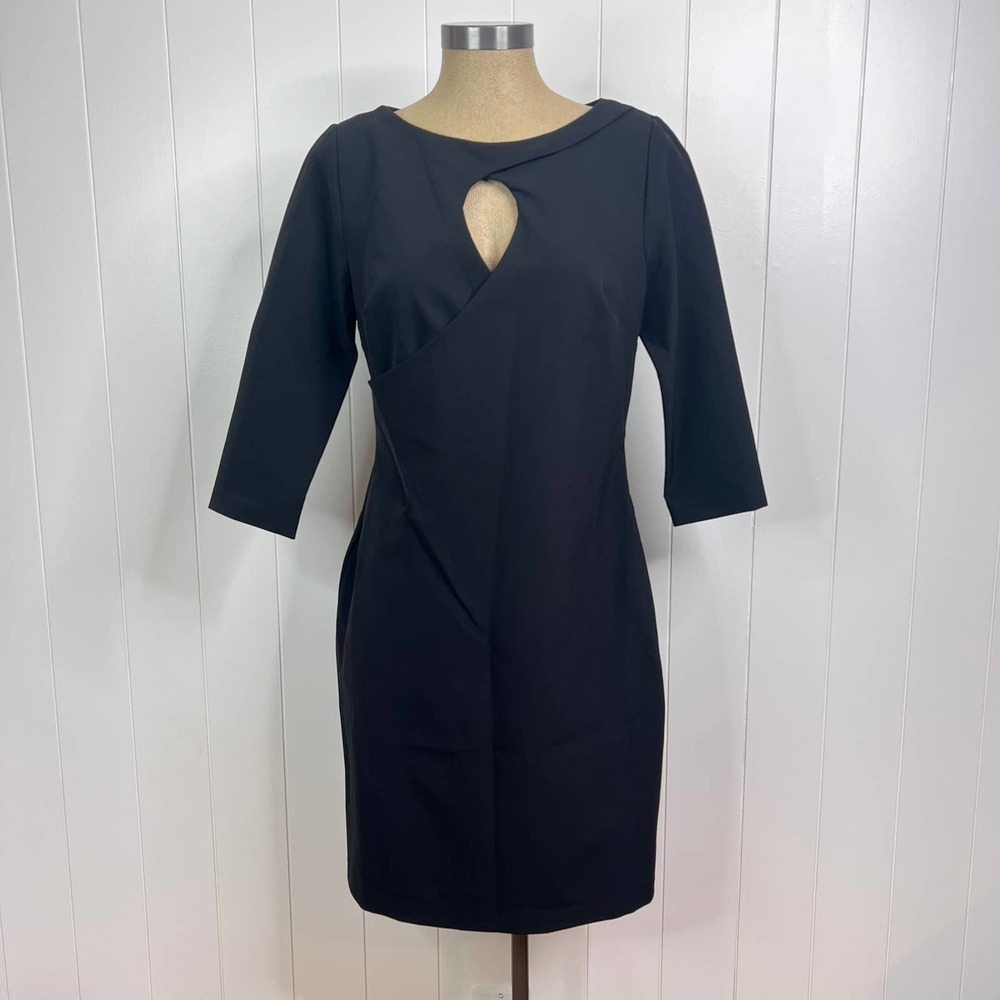 Alexia Ardmor‎ Black Keyhole Dress SZ 10